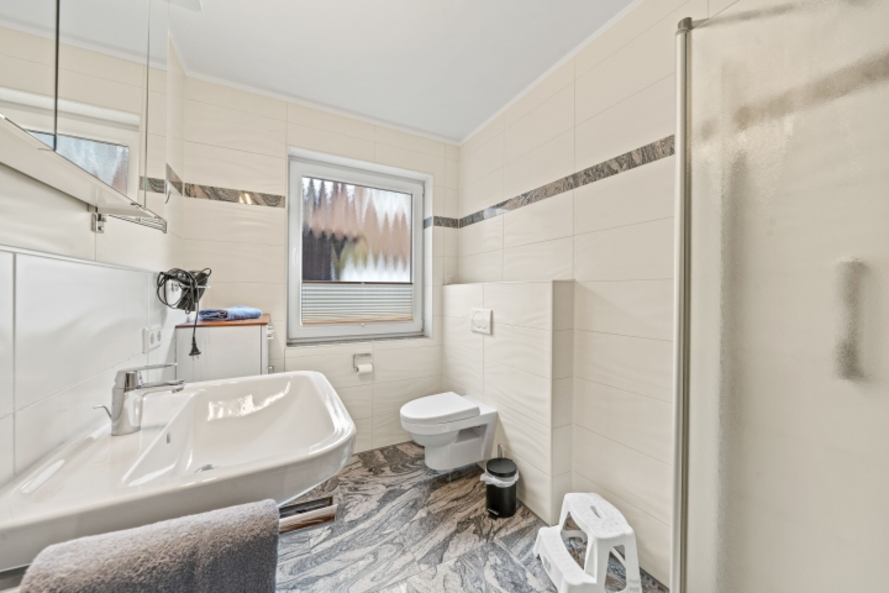 WC mit Dusche