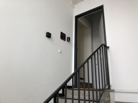 Studioloft Eingang Treppenhaus