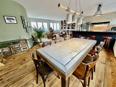 Essbereich Gemeinschaftsraum offene Küche