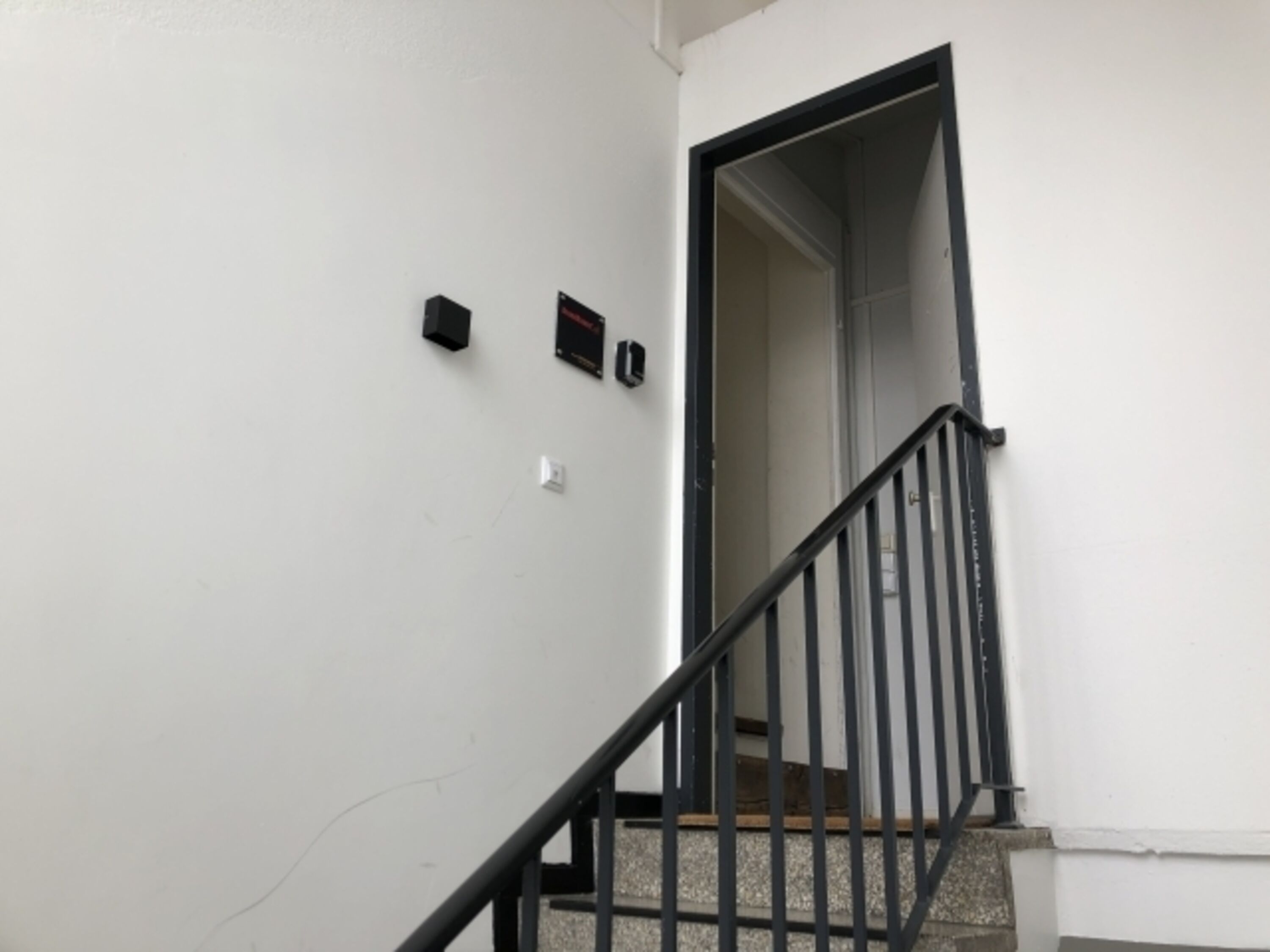 Studioloft Eingang Treppenhaus