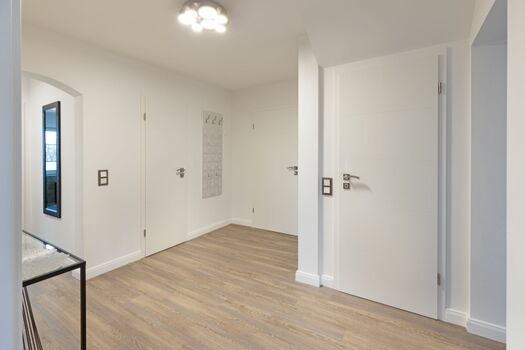 Flur und Eingangsbereich des Appartements