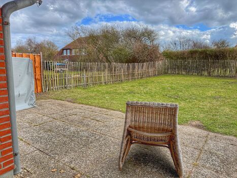 1,50 m eingezäunter Garten