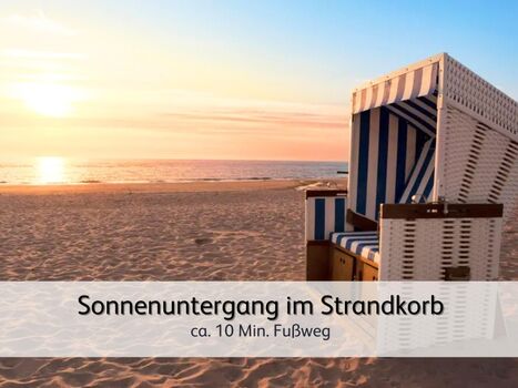 Entspannung im Strandkorb