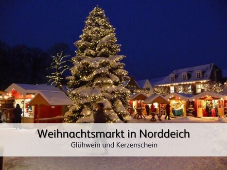 weihnachtliche Stimmung an der Nordsee