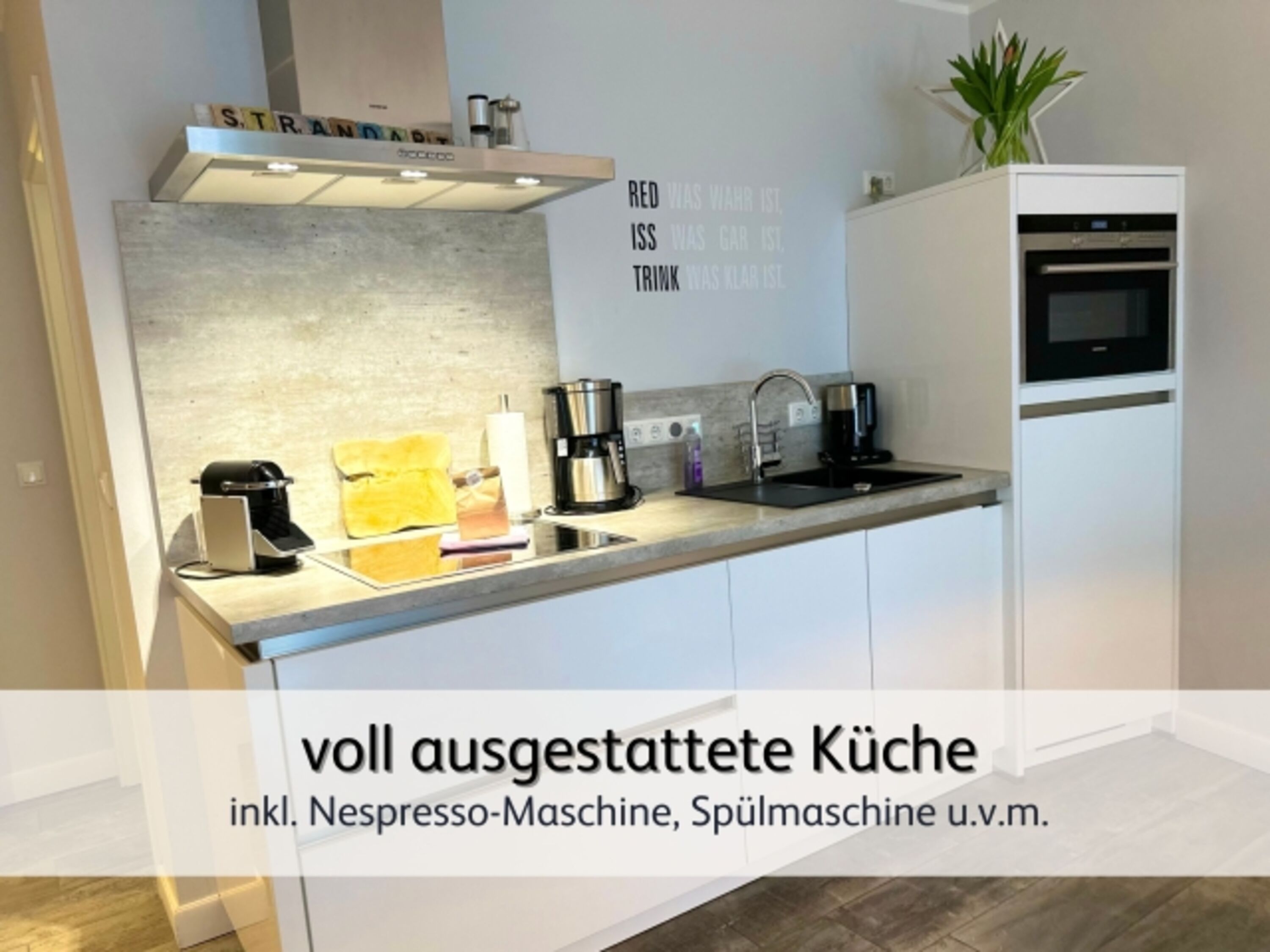 inkl. Spülmaschine mit Spül-Tabs