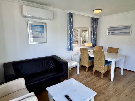 Das Chalet verfügt über eine Klimaanlage