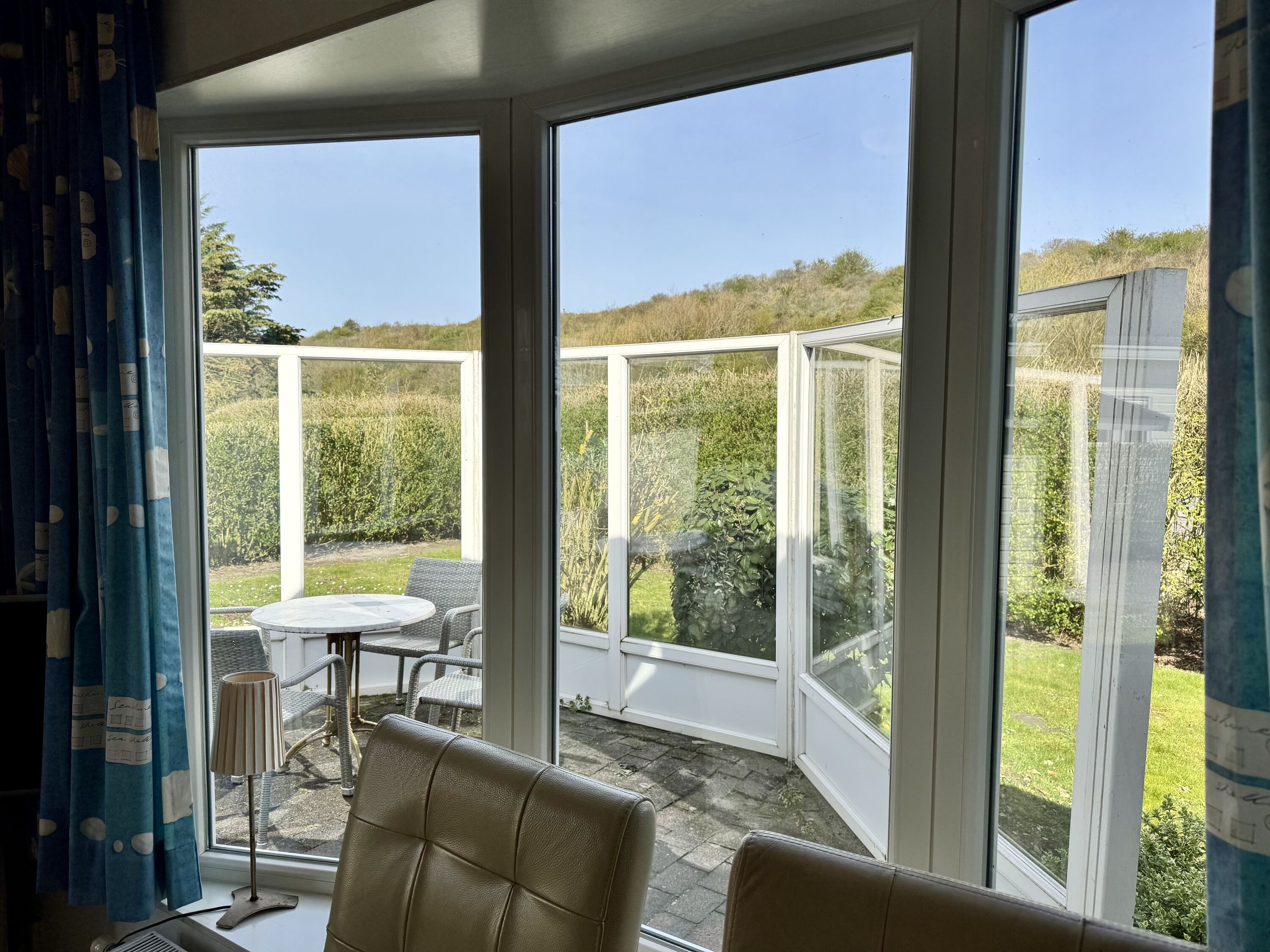Der Blick in den Garten