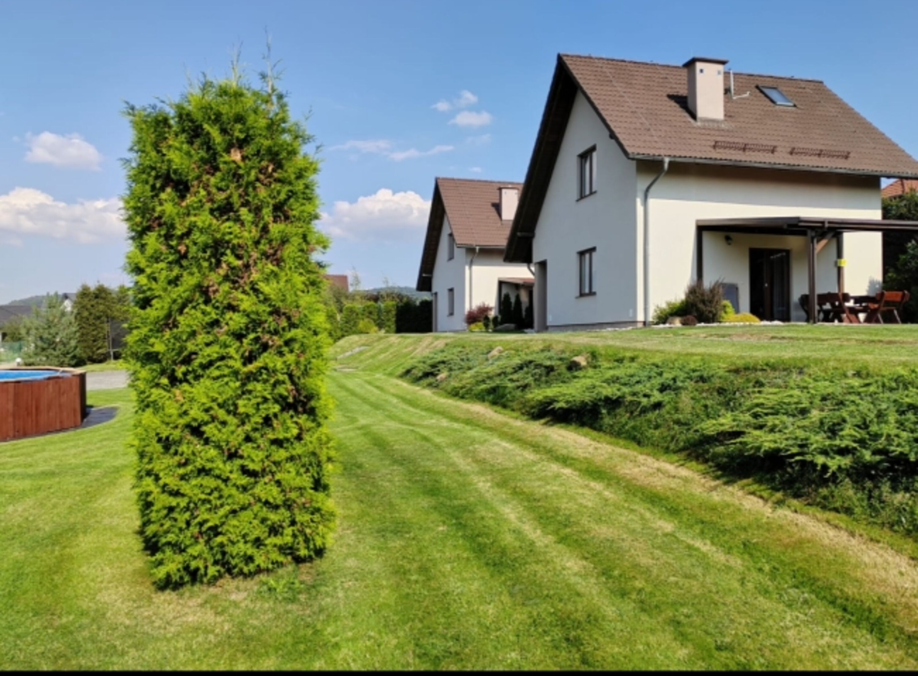 Großes Grundstück