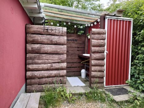 Wasch- und Duschplatz