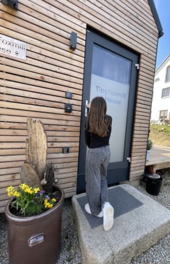 der Eingangsbereich mit Schlüsselbox