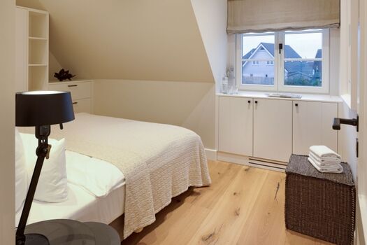 Schlafzimmer eins im OG