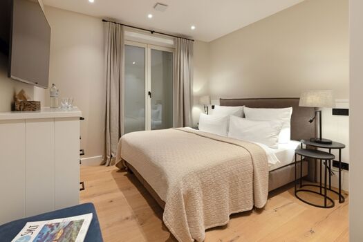 Schlafzimmer drei im Souterrain