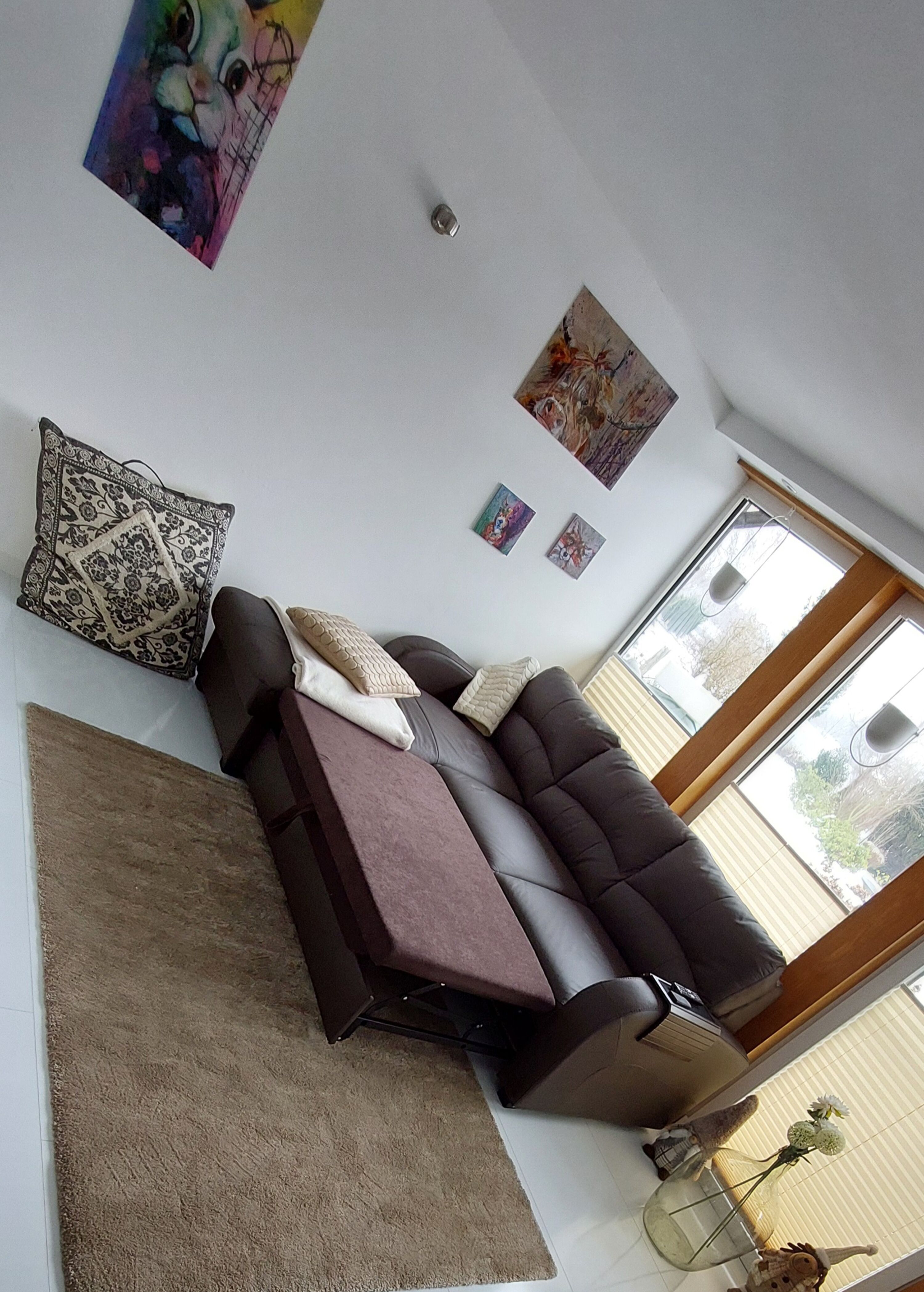 Wohnbereich / Schlafsofa