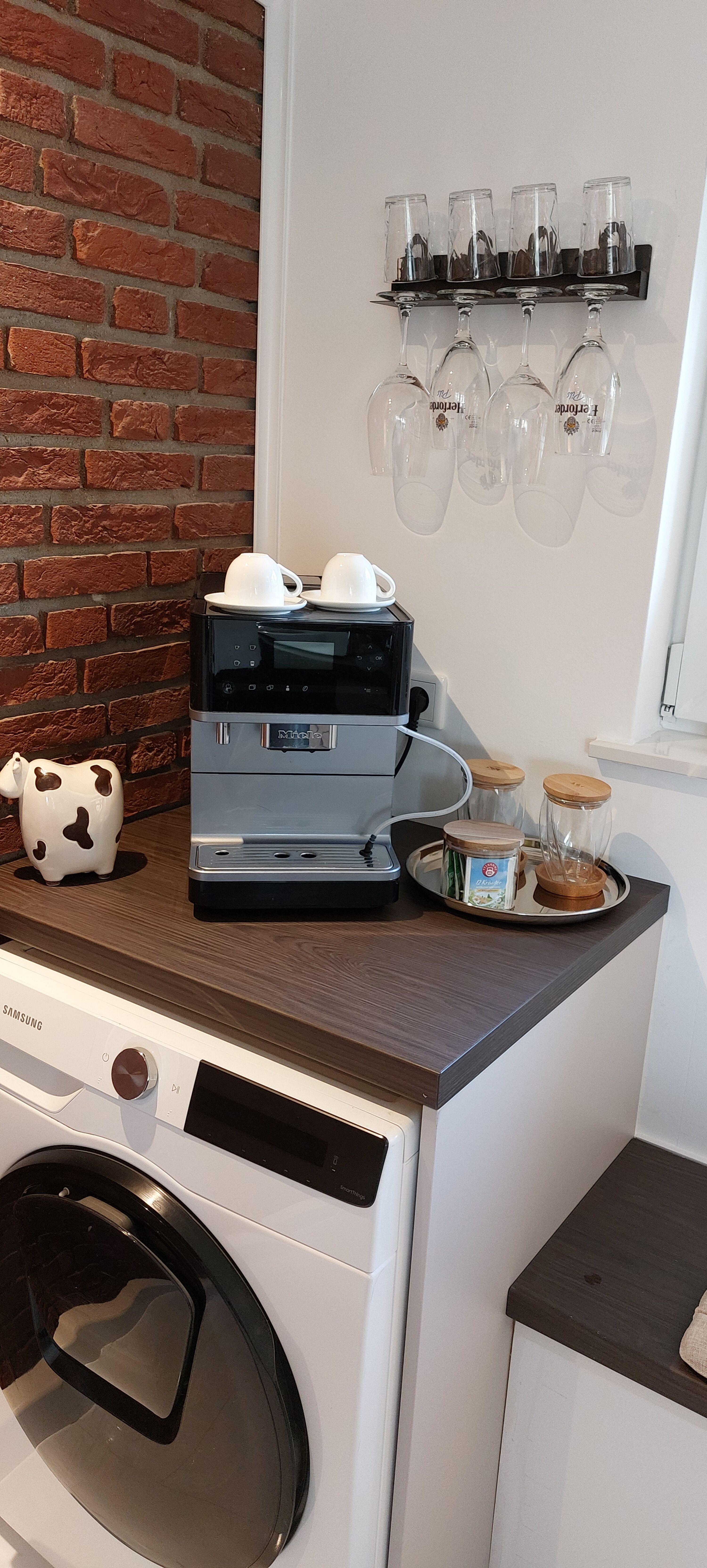 Vollautomat + Waschmaschine
