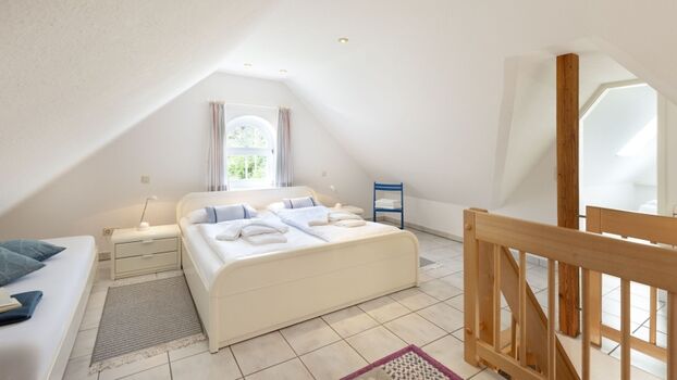 Schlafzimmer eins im Obergeschoss