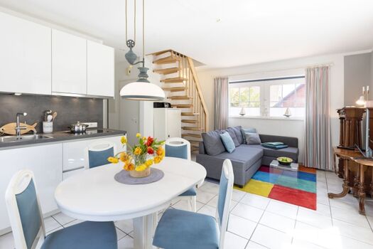 Essbereich und Küche