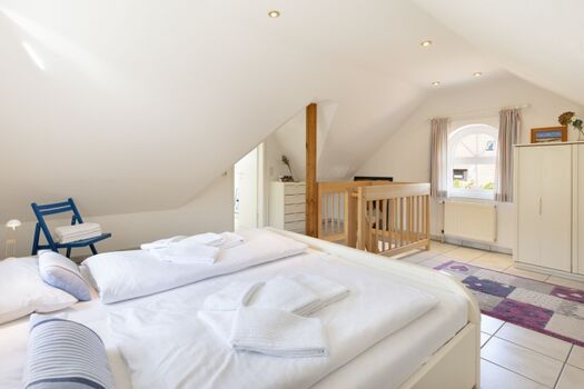 Schlafzimmer eins im Obergeschoss
