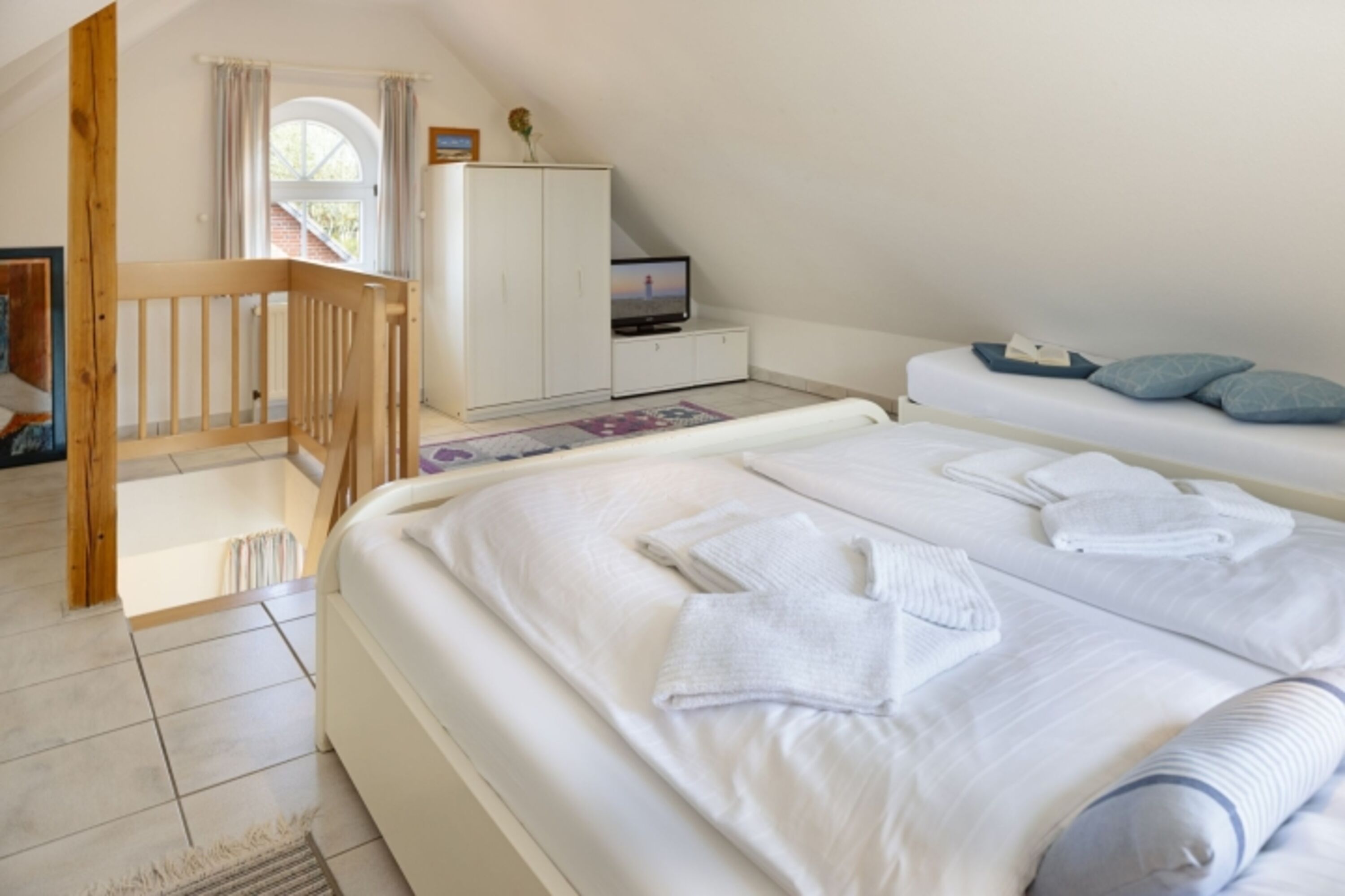 Schlafzimmer eins im Obergeschoss