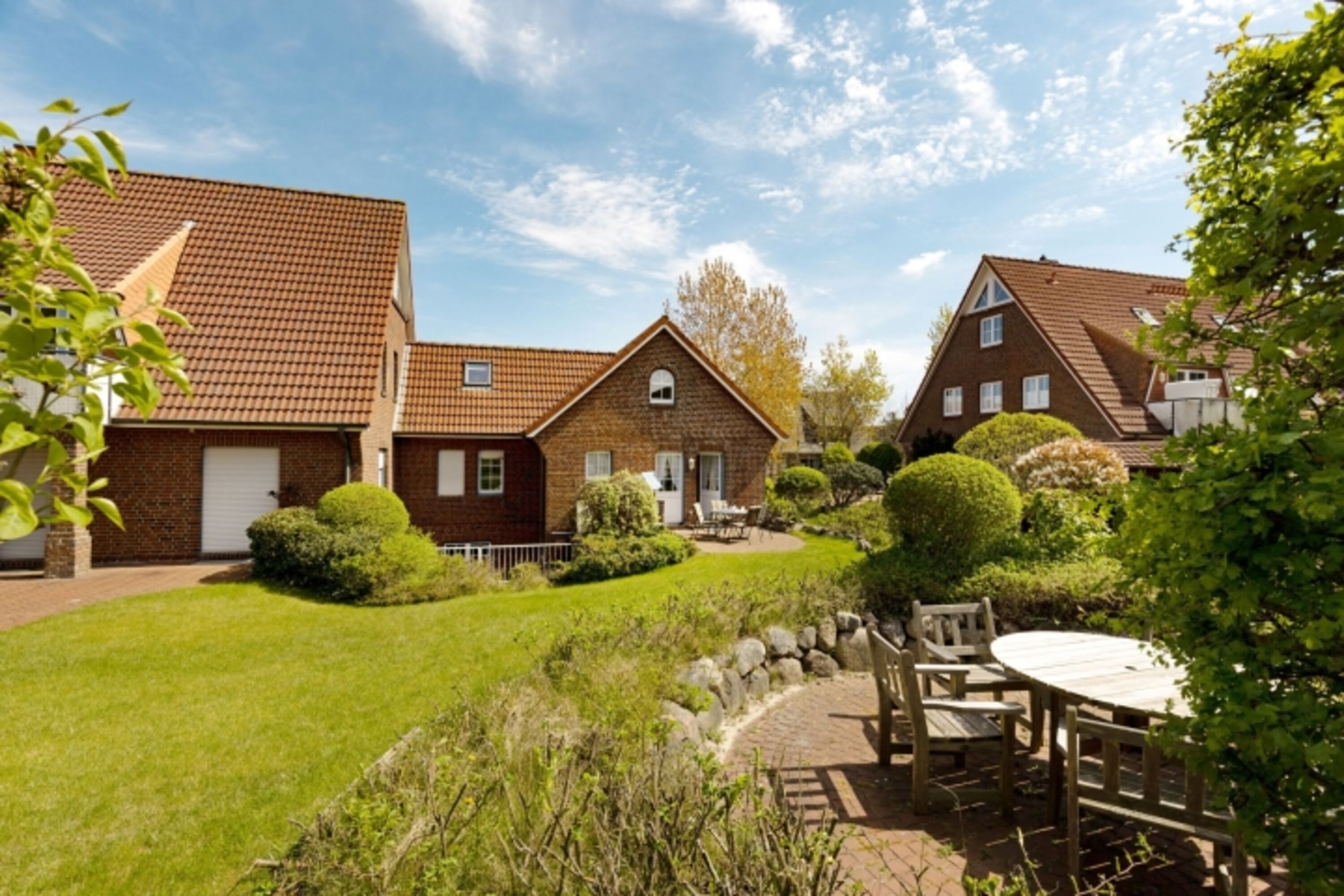 Terrasse und Garten