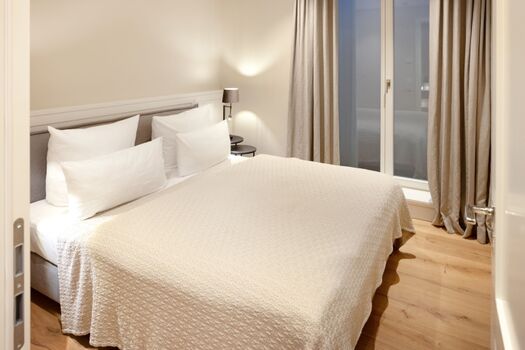 Schlafzimmer drei im UG