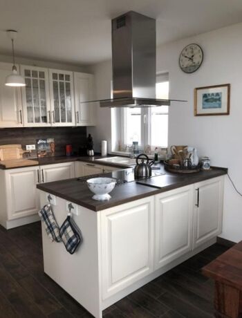 Die Kombüse..... hier wird für die Urlaubsmannschaft gekocht.