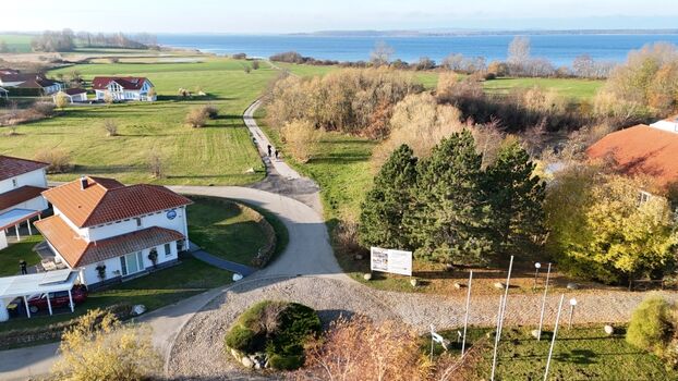 Die KPTN-Villa aus der Vogelperspektive