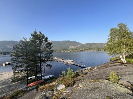 Badestelle am Vråvatn