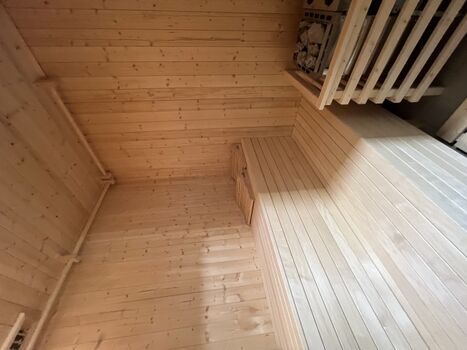 Sauna für 2 bis 3 Personen