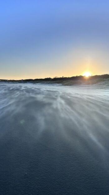 Morgenlicht, Wind im Gesicht, Meer im Blick
