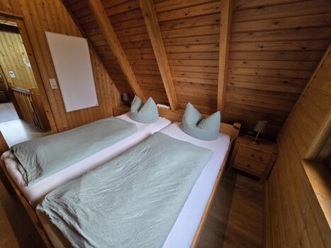 Schlafraum Doppelbett