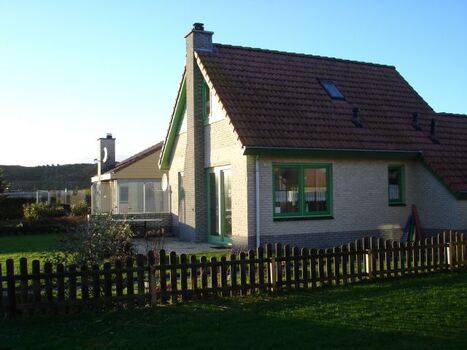 Terrassenansicht, Dünenblick, Eingang auf der Rückseite