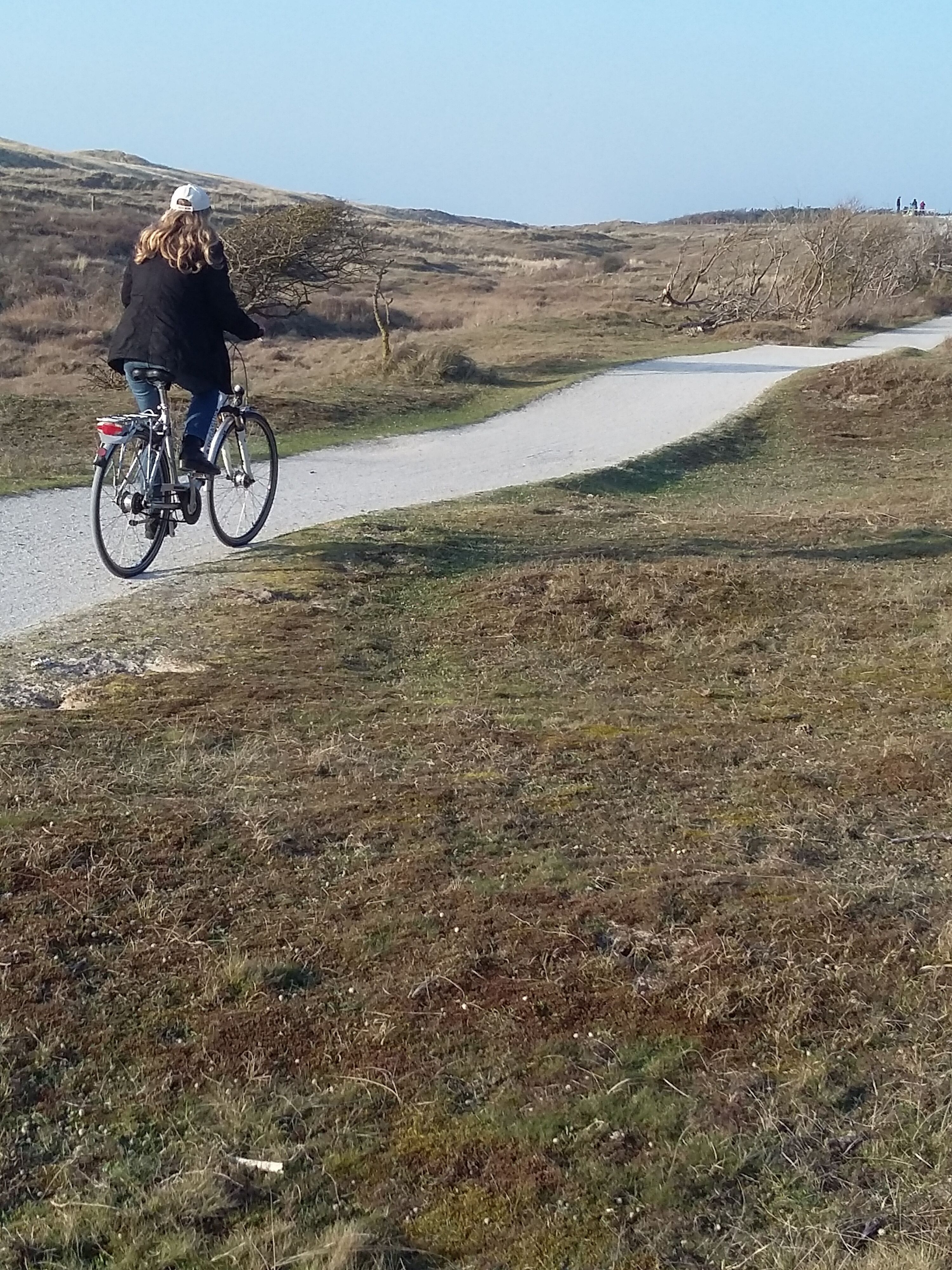 Tolle Fahrradwege durch imposante Dünenlandschaft