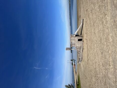 Strandbereich mit Spielgerät