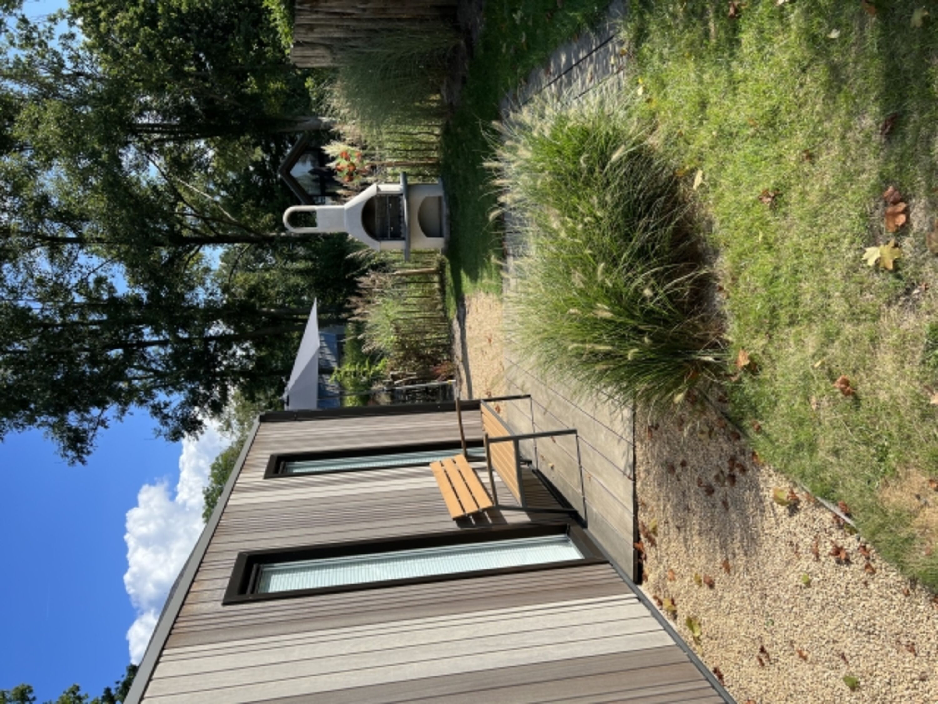 Garten mit Grill