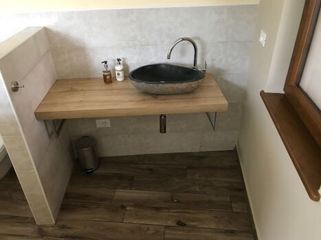 Badezimmer Schlafzimmer türkis