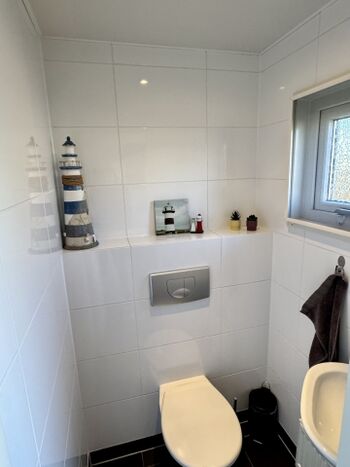 Ein Gäste-WC sorgt für Komfort