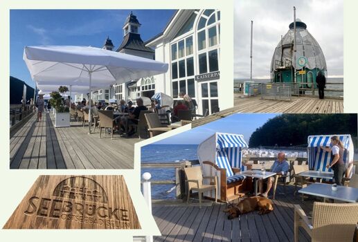 auf der Seebrücke von Sellin auf Rügen