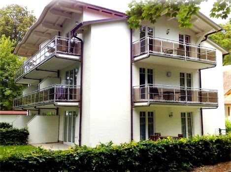 Unser Haus mit der Ferienwohnung Freibeuter in Sellin