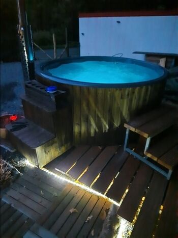 Hot Tube mit Whirl