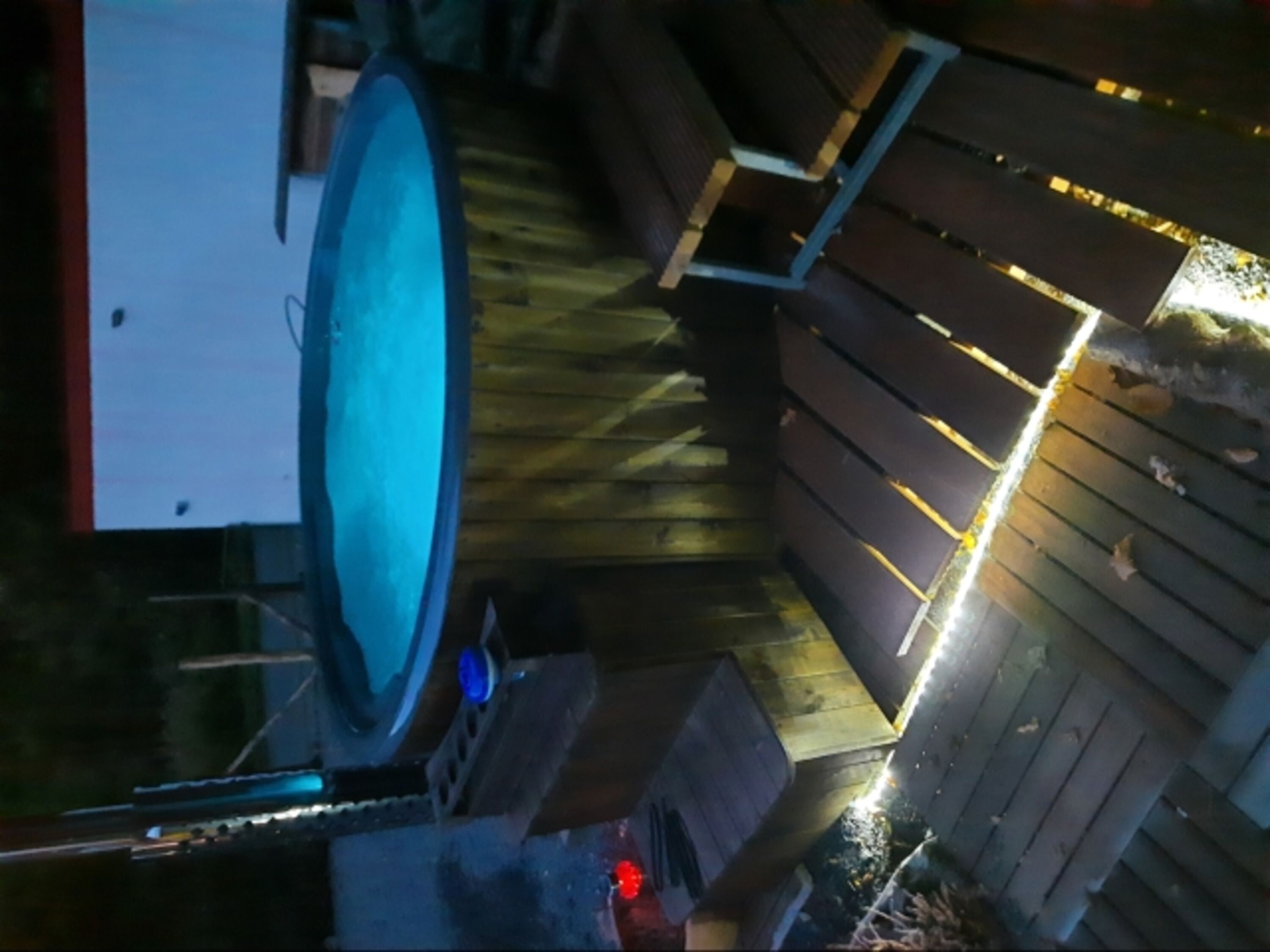 Hot Tube mit Whirl