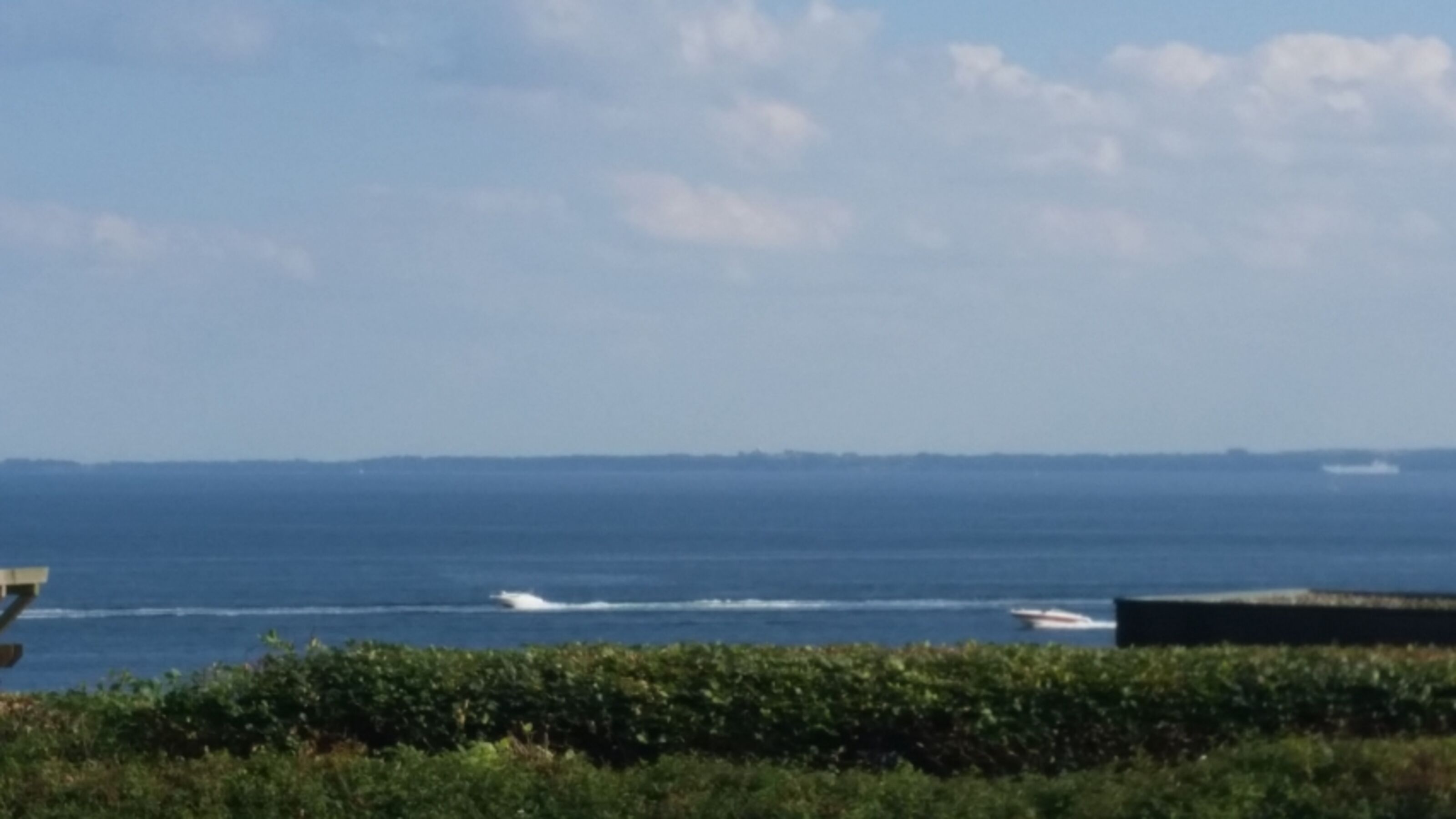 Teilaussicht auf die Ostsee / Lübecker Bucht