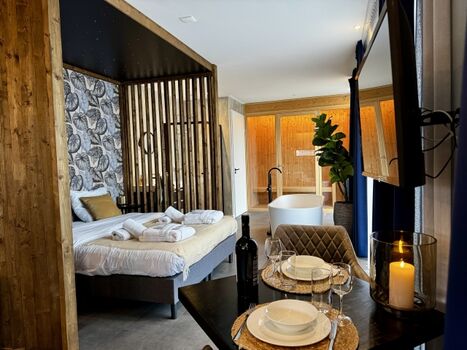 Der Essbereich lädt zum Genießen ein