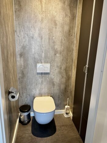 Das WC ist selbstverständlich separat