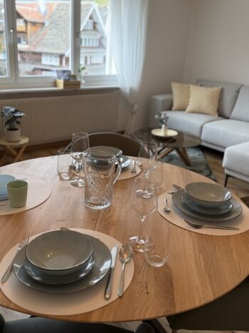 Gemütlicher Essbereich