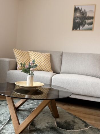 Ecksofa im Wohnzimmer