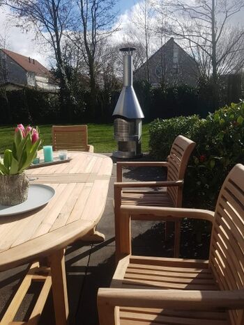 Terrasse mi Essgelegenheit 