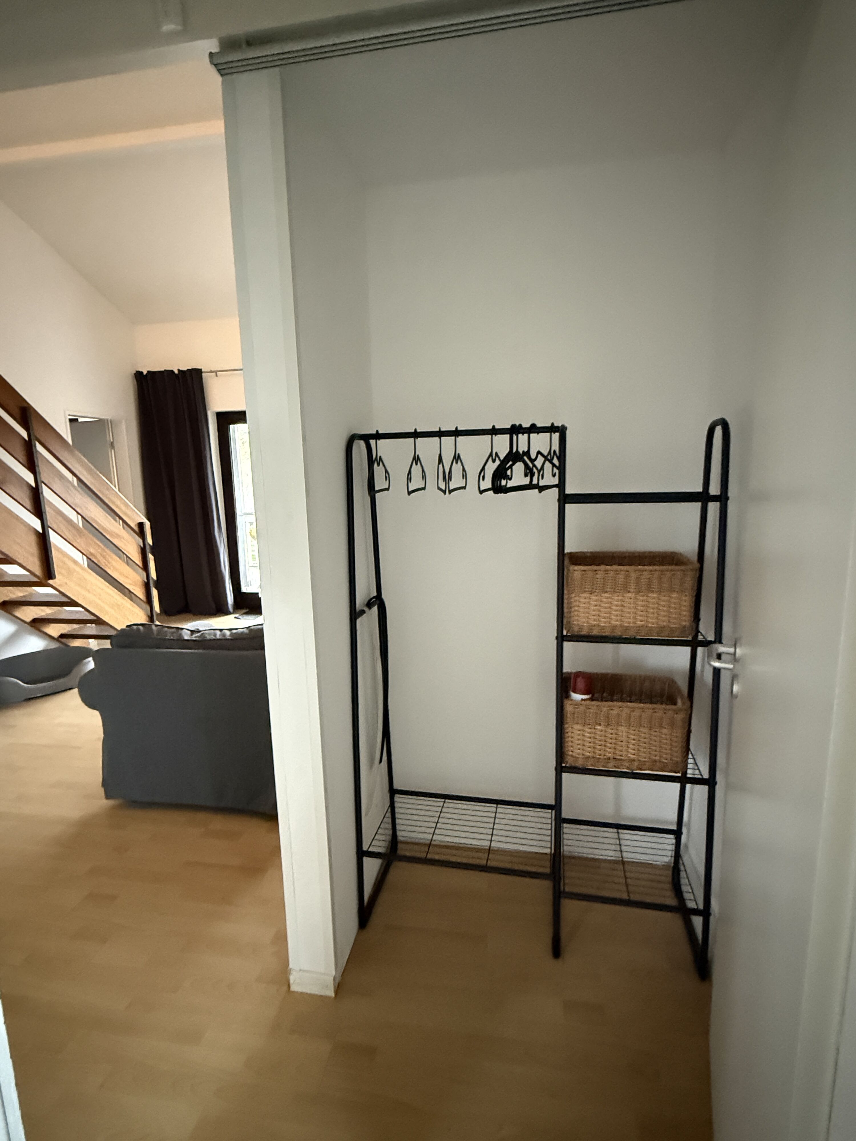 Garderobe im Eingangsbereich