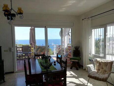 Esszimmer mit Meerblick