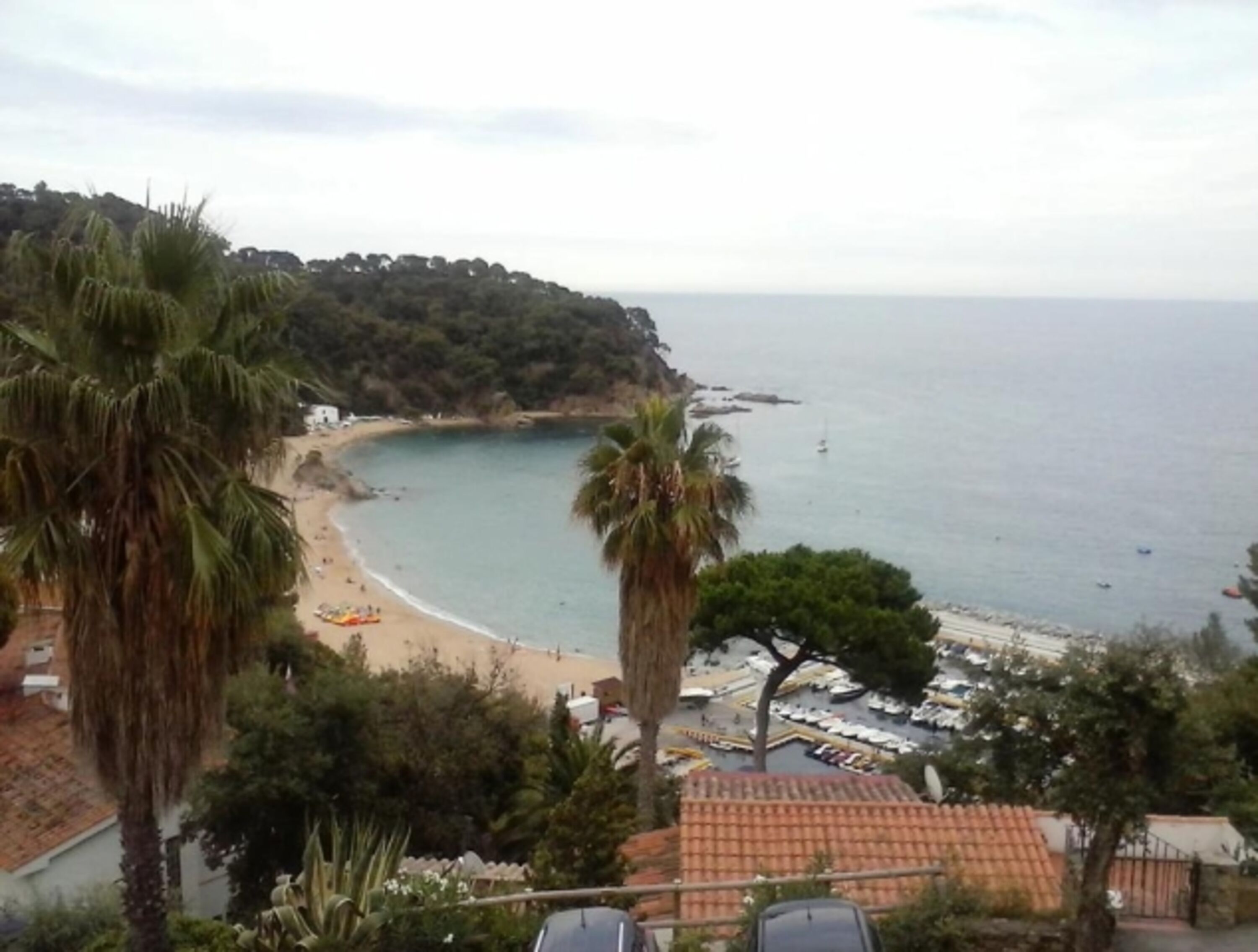 Jachthafen und Strand CalaCanyelles Cala Canyelles