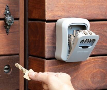 Den Schlüssel bekommst du direkt am Haus - so beginnt dein Urlaub sofort